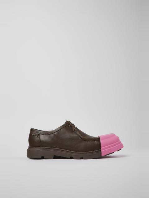 CAMPERLAB Brown Leather Shoes for Men.