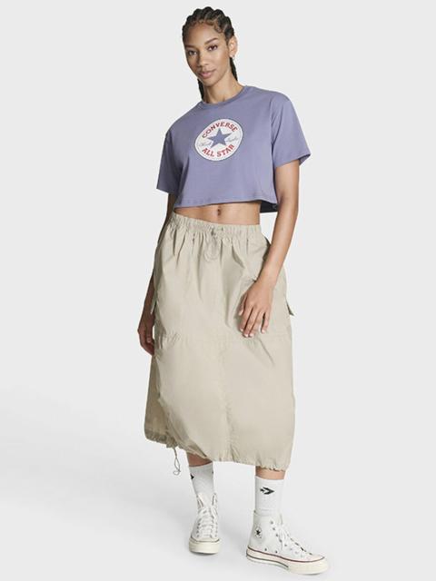 Converse Chuck Taylor All Star Patch Cropped T-Shirt