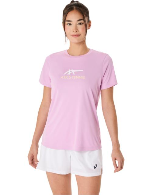 Asics WOMEN'S COURT TENNIS GRAPHIC TEE