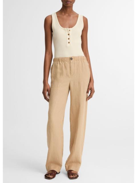 Vince Hemp Low-Rise Utility Pant