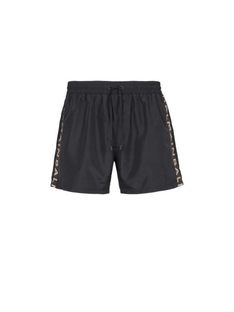 Balmain Balmain logo swim shorts