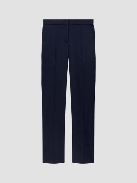 Another Tomorrow Women's Classic Trousers - Navy