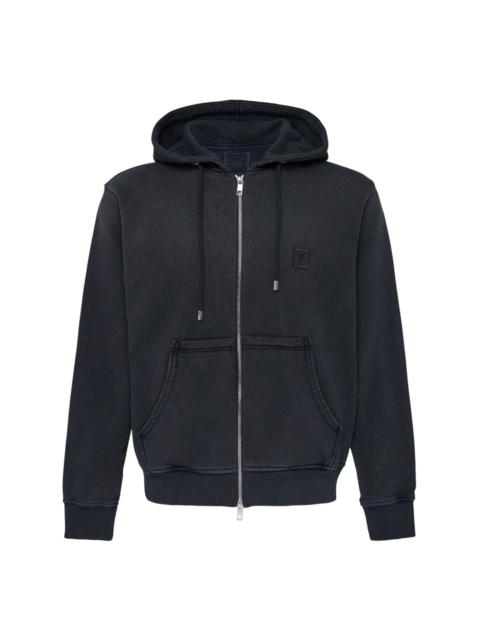 Wooyoungmi Washed Zip Up Hoodie