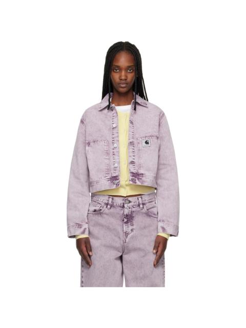 Carhartt WIP Purple Arca Denim Jacket