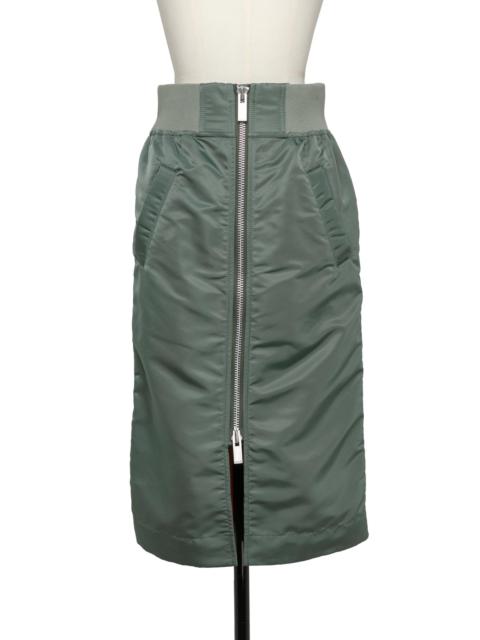 Nylon Twill Skirt