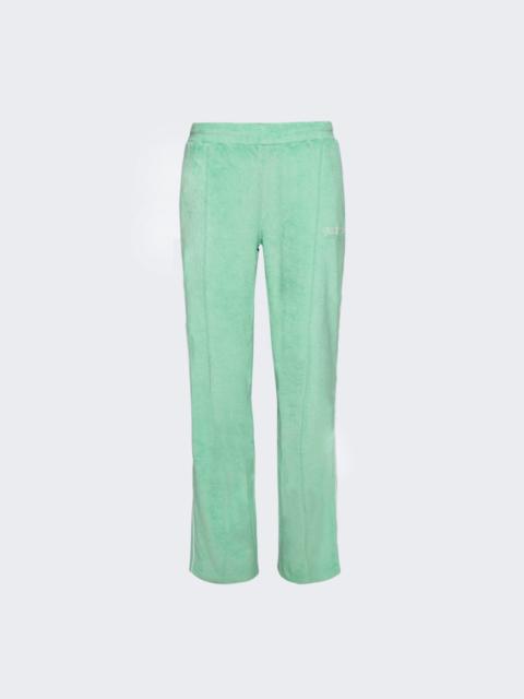 Sporty & Rich Rizzoli Tennis Terry Track Pant Washed Kelly And White