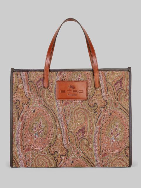 PAISLEY JACQUARD SHOPPING BAG