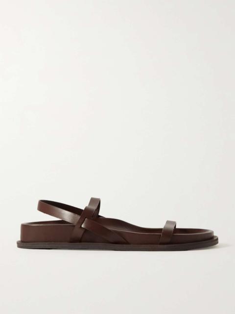 ST. AGNI Mio leather sandals