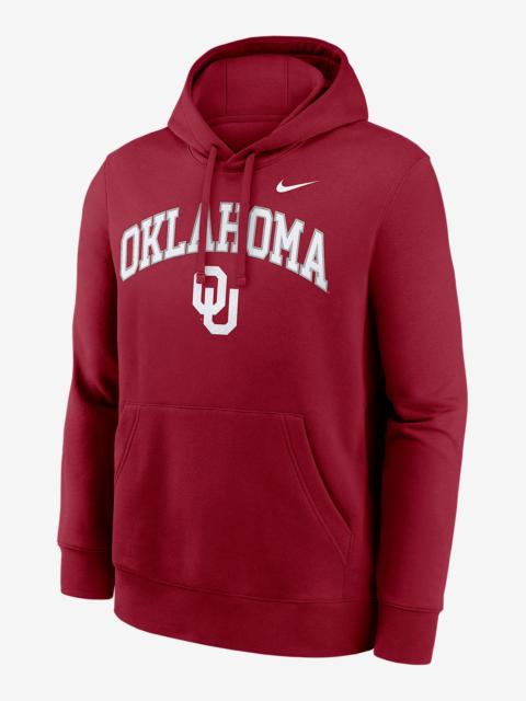 Oklahoma Arch Men's Nike College Pullover Hoodie