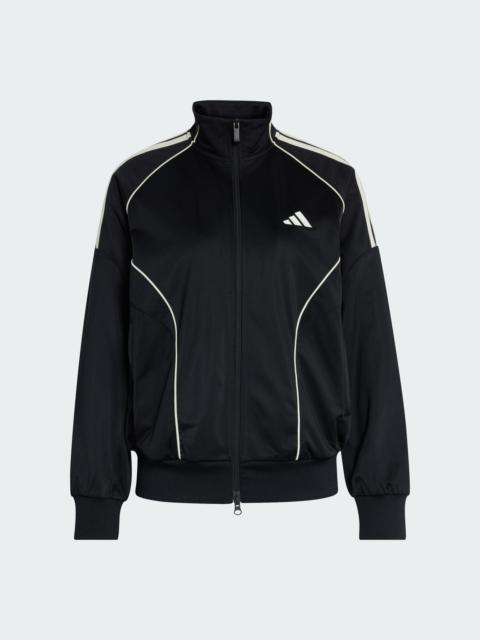adidas STADIUM TRICOT LOOSE FIT TRACK TOP