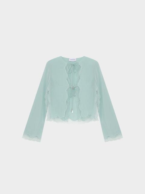 16ARLINGTON FILIPA CARDIGAN IN SATIN