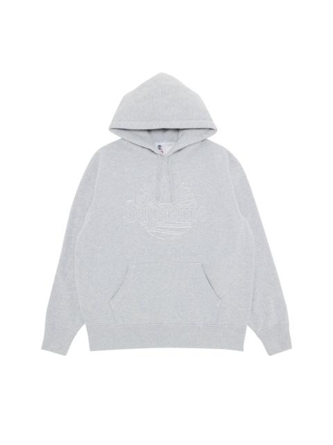 Supreme x Timberland Hooded Sweatshirt 'Heather Grey'