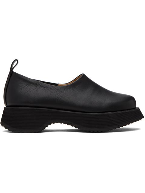 REIKE NEN Black Platform Clean Loafers