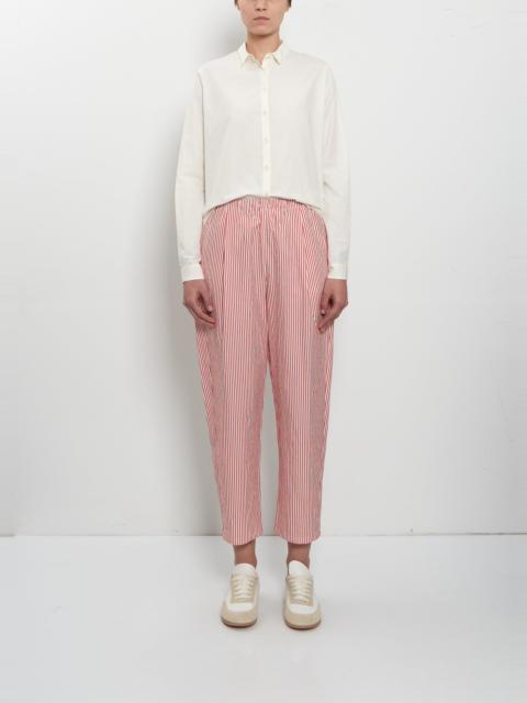 apuntob Striped Cotton Tapered Pants