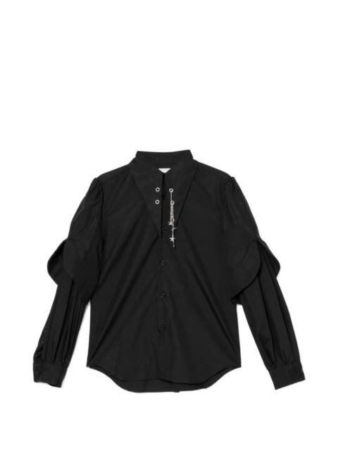 Noir Kei Ninomiya layered shirt