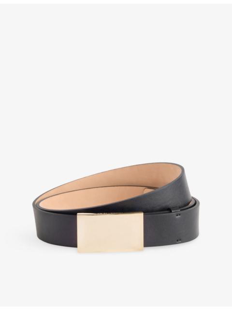 Victoria Beckham Portofino Mirror Leather Belt