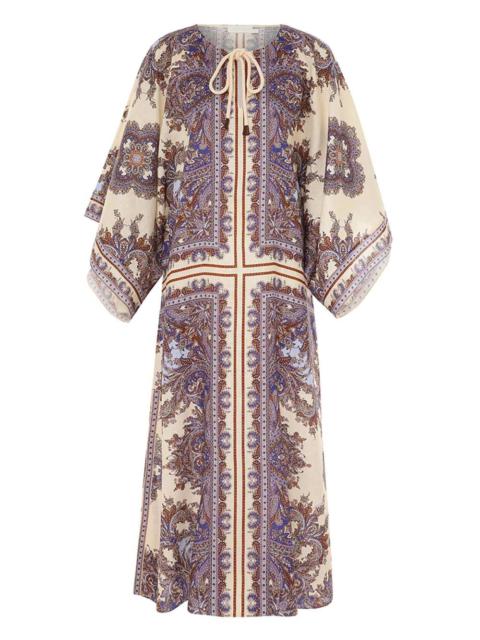 Zimmermann OTTIE KAFTAN MIDI DRESS