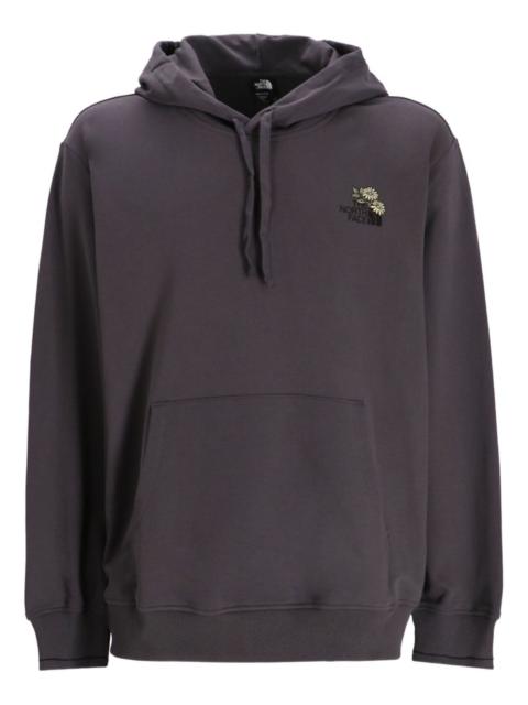 The North Face Connect embroidered-flower hoodie