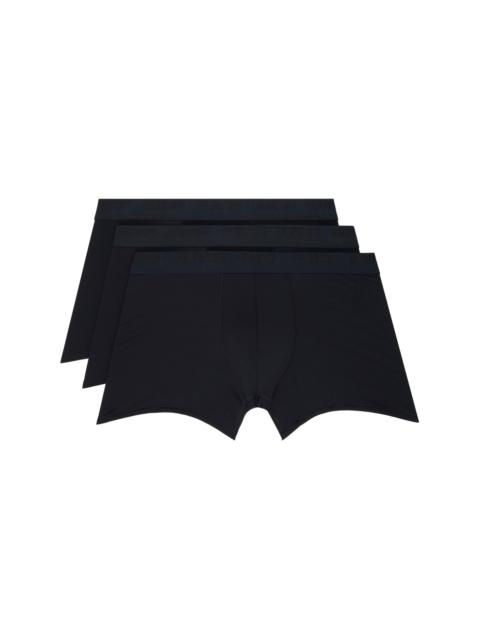 SKIMS Three-Pack Black SKIMS Stretch 3" Boxer Briefs