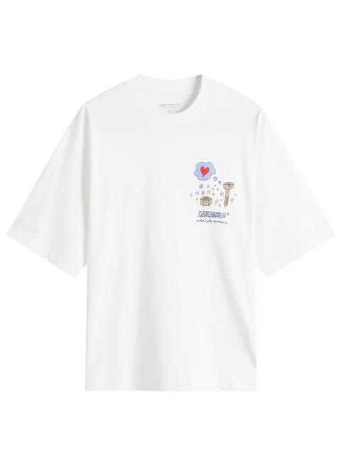 Carhartt 'S/S EARTH MAGIC' PRINT T-SHIRT | REVERSIBLE