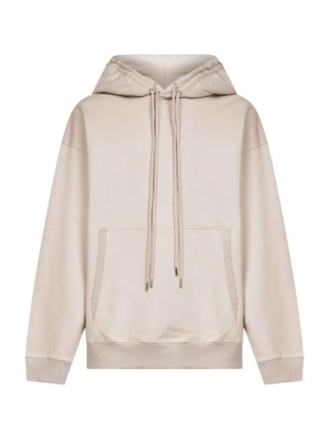 Dries Van Noten Pink cotton loose-fit hoodie