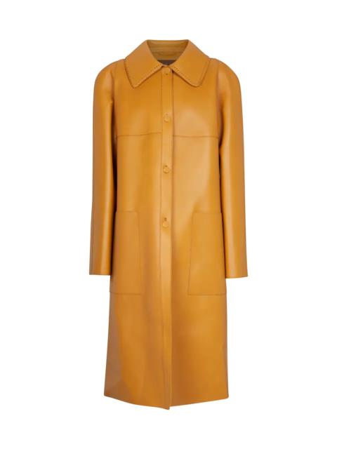 Loro Piana Keith leather coat