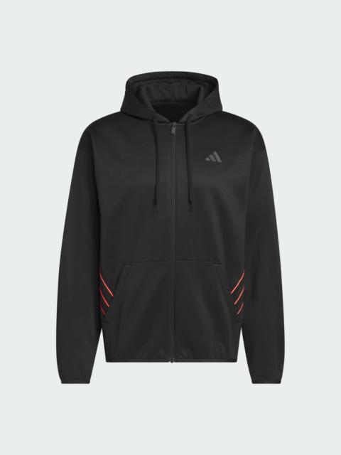 adidas ADIDAS CRAZY WARM FULLZIP HOODIE