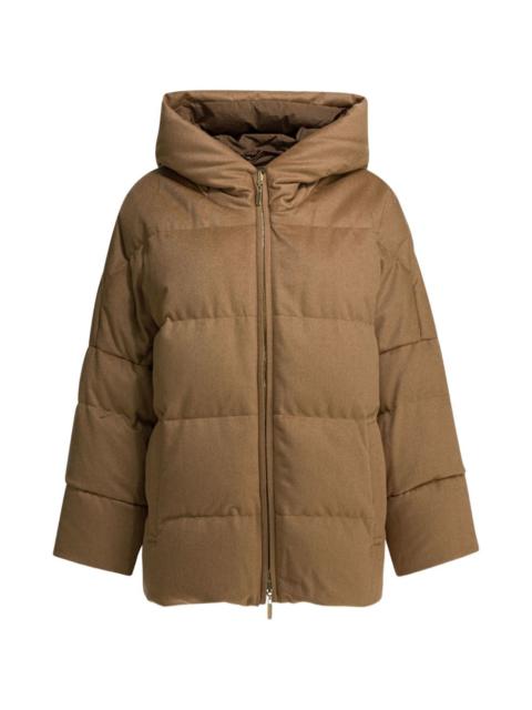 Max Mara hooded puffer coat