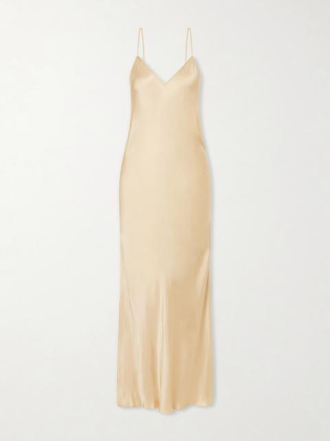 Isabel Marant Nevana Satin Maxi Dress