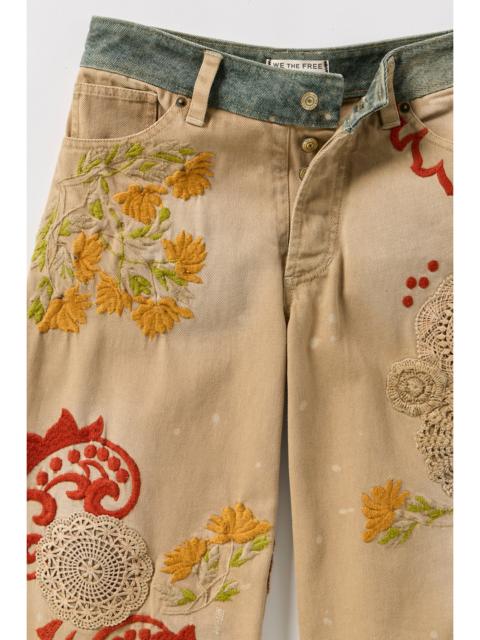 FREE PEOPLE We The Free Falling Love Wide-Leg Jeans