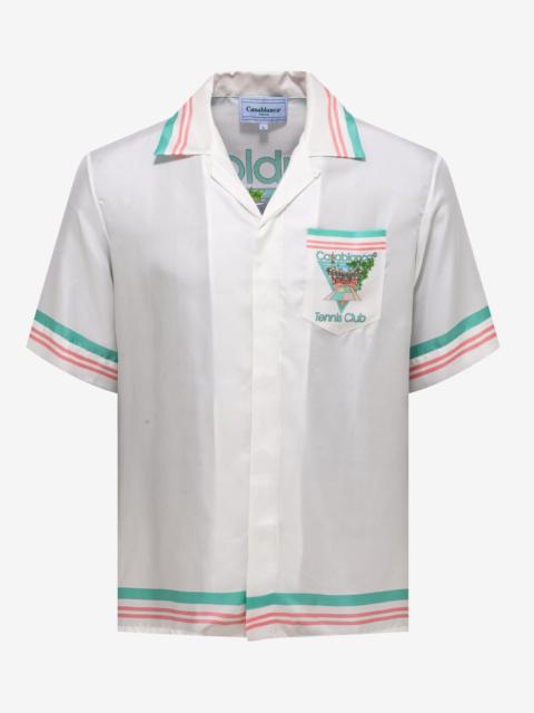 White Tennis Club Pastelle Camp Shirt