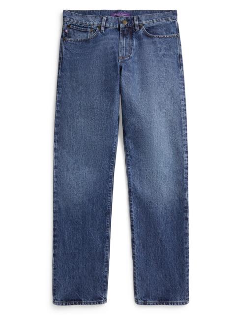 Ralph Lauren Men's Straight-Fit Jeans - Classic Medium Indigo