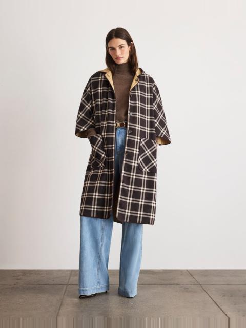 TANYA TAYLOR CARLISLE REVERSIBLE COAT