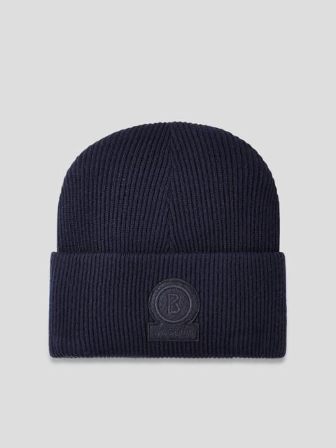 BOGNER PHILIP PURE NEW WOOL HAT IN NAVY BLUE