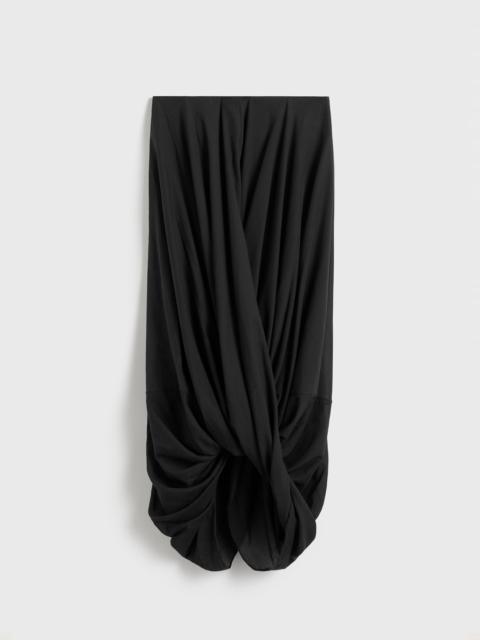 TOTEME Cocoon skirt black