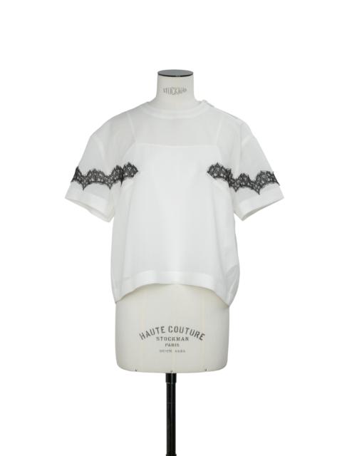 sacai Wool Organza Pullover