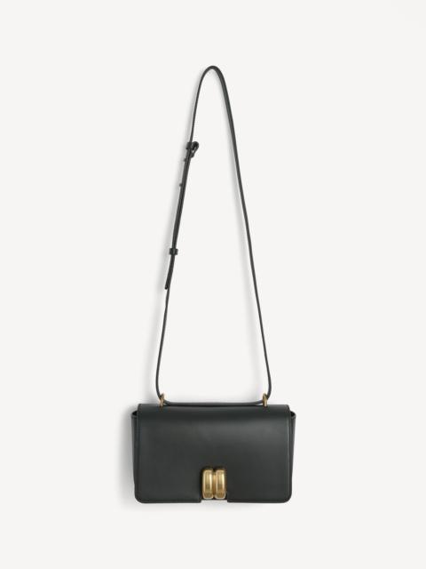 Noval leather shoulder bag