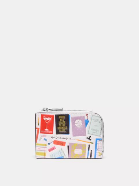 kate spade Best Seller Mini Zip Card Case