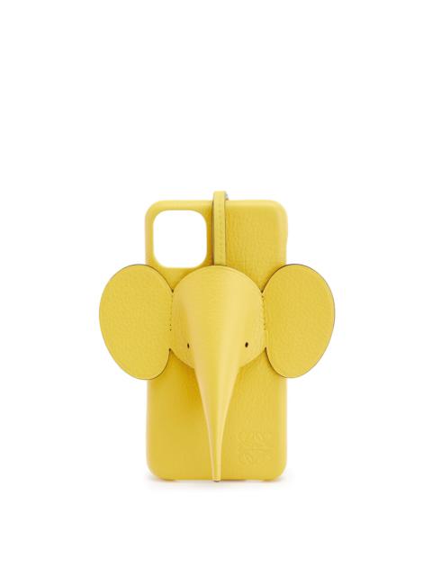 Loewe Elephant cover for iPhone 11 Pro Max in classic calfskin
