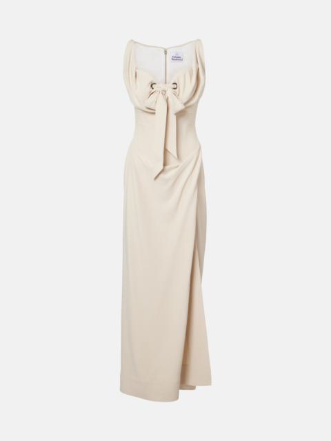 Vivienne Westwood Iwona draped corset dress