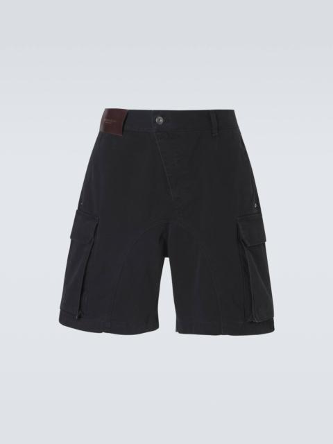JW Anderson Twisted cotton shorts