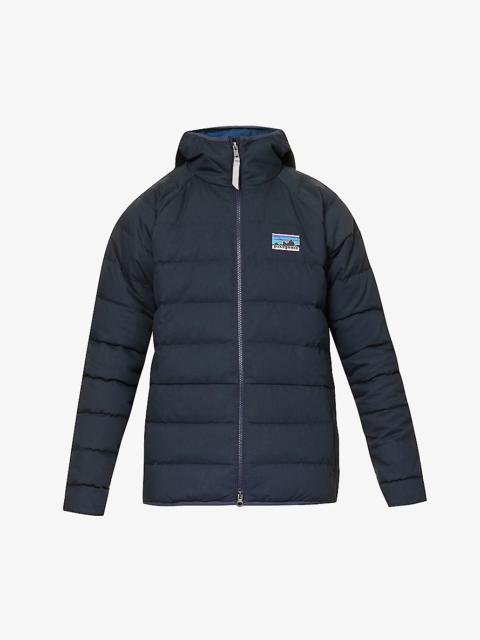 Patagonia High-neck quilted regular-fit cotton-down jacket