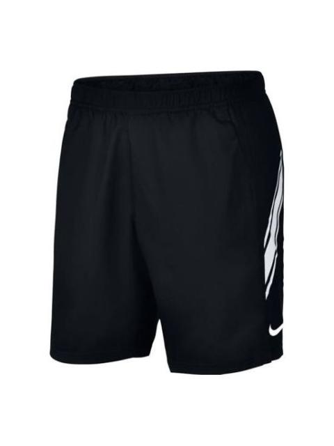 Nike Nike Court Dri-FIT 9 Tennis Shorts 'Black white' 939266-011