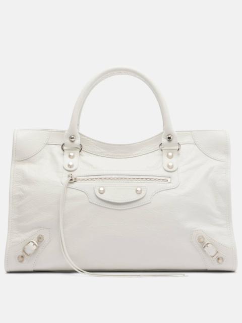 BALENCIAGA Le City Medium leather tote bag