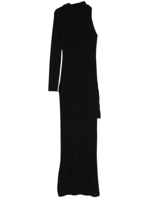 David Koma draped-detail maxi dress