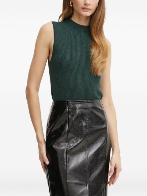 BOSS Fusoni ribbed sleeveless tank top