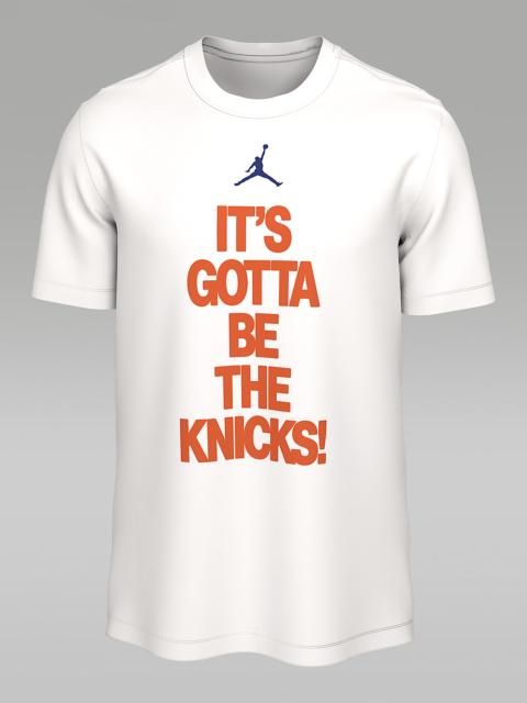 Jordan "It's Gotta Be The Knicks" 2025-26 NBA Championship Tee Men's Jordan T-Shirt