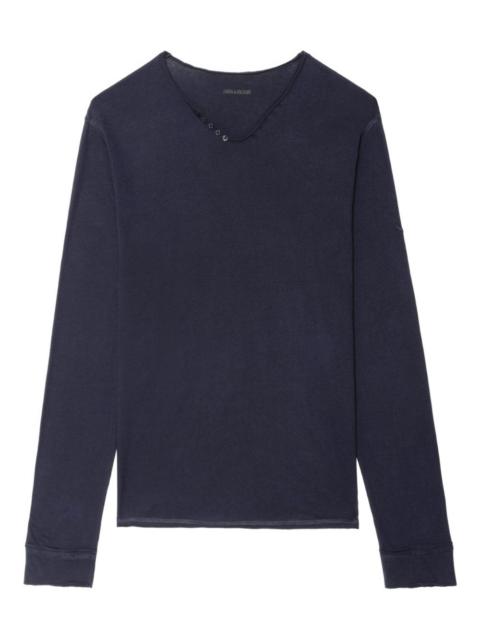 Zadig & Voltaire Monastir Henley T-shirt