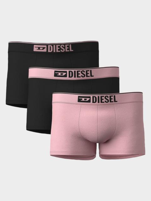 Diesel Men's UMBX-Damien 3-Pack Boxer Briefs