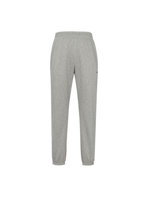 Nike Men's Nike Solid Color Logo Printing Side Zipper Pocket Waist Casual Pants/Trousers Gray DH9730-063
